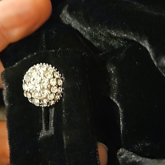 NEW! BODEN Black Velvet Long Sleeve Open Back Mini Dress 6. - Picture 5 of 8